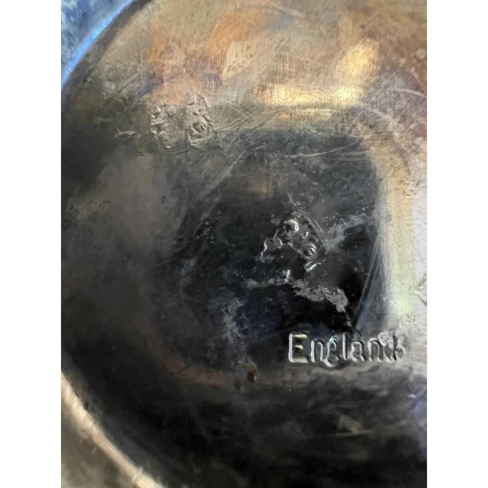 Unbranded vintage silverplate